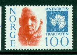 NORWAY 1971 Mi 629** 10th Anniversary Of The Antarctic Treaty [L3338] - Antarctisch Verdrag