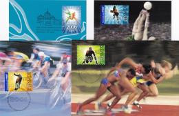 Australia 2006 Commonwealth Games Set Of 4 Maximum Cards - Cartes-Maximum (CM)
