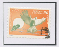 Andorre Espagnol - Andorra 1995 Y&T N°233 - Michel N°243 (o) - 60p EUROPA - Used Stamps