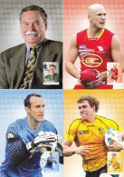 Australia 2012 Legends Of Football Set Of 8 Maximum Cards - 2 Scans - Cartes-Maximum (CM)