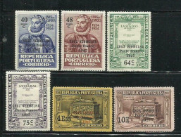 Portugal Porte Franco 1927 - Selos Do 4º Centenário Do Nascimento De Luís De Camões (1924) OVP - Set Completo - Ungebraucht