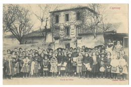 CPA 34 CAPESTANG Ecole Des Filles - Capestang