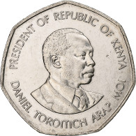 Kenya, 5 Shillings, 1994, British Royal Mint, Nickel Plaqué Acier, SUP, KM:23a - Kenya