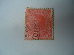 VICTORIA USED QUEEN  WITH    POSTMARK - Oblitérés