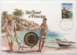 ST. THOMAS AND PRINCE STATIONERY 5 DOBRAS 1977  #bs18 0087 - Sao Tomé E Principe