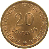 ST. THOMAS AND PRINCE 20 CENTAVOS 1962  #c065 0211 - Sao Tome En Principe