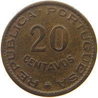 ST. THOMAS AND PRINCE 20 CENTAVOS 1962  #s052 0121 - Santo Tomé Y Príncipe