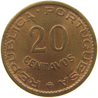 ST. THOMAS AND PRINCE 20 CENTAVOS 1962  #c065 0201 - Santo Tomé Y Príncipe