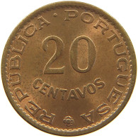 ST. THOMAS AND PRINCE 20 CENTAVOS 1962  #c065 0229 - Santo Tomé Y Príncipe