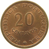 ST. THOMAS AND PRINCE 20 CENTAVOS 1962  #c065 0207 - São Tomé Und Príncipe