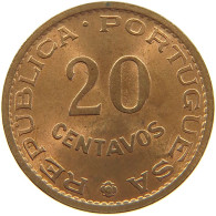 ST. THOMAS AND PRINCE 20 CENTAVOS 1962  #c065 0221 - Santo Tomé Y Príncipe