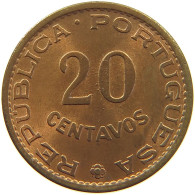 ST. THOMAS AND PRINCE 20 CENTAVOS 1962  #c065 0215 - Sao Tomé E Principe