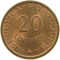 ST. THOMAS AND PRINCE 20 CENTAVOS 1962  #c065 0187 - Santo Tomé Y Príncipe