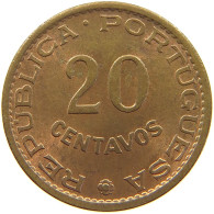 ST. THOMAS AND PRINCE 20 CENTAVOS 1962  #c065 0189 - São Tomé Und Príncipe