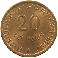 ST. THOMAS AND PRINCE 20 CENTAVOS 1962  #c065 0191 - Sao Tome En Principe