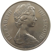 ST. HELENA 25 PENCE 1973 Elizabeth II. (1952-2022) #a097 0023 - Saint Helena Island