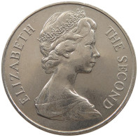 ST. HELENA 25 PENCE 1973 Elizabeth II. (1952-2022) #sm05 0399 - Sint-Helena