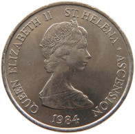 ST. HELENA 10 PENCE 1984 Elizabeth II. (1952-2022) #c042 0261 - Santa Helena