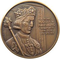 SPEYER MEDAILLE 1985 RUDOLF VON HABSBURG #tm2 0435 - Autres & Non Classés