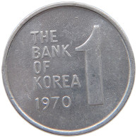 SOUTH KOREA WON 1970  #c040 0741 - Korea (Süd-)