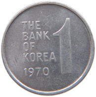 SOUTH KOREA WON 1970  #c040 0743 - Corée Du Sud