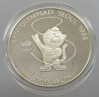 SOUTH KOREA 5000 WON 1986  #sm05 0085 - Corea Del Sud