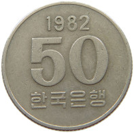 SOUTH KOREA 50 WON 1982  #s073 0009 - Korea (Zuid)