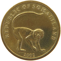 SOMALIA 10 SHILLINGS 2002  #s022 0231 - Somalie