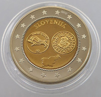 SLOVENIA MEDAL 2007 SPECIMEN 2 EUR #sm04 0597 - Slovenië