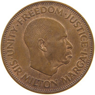 SIERRA LEONE CENT 1964  #a050 0693 - Sierra Leone