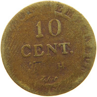 FRANCE 10 CENTIMES H Napoleon I. (1804-1814, 1815) #a014 0251 - 10 Centimes