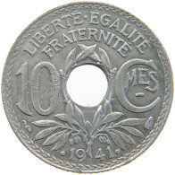 FRANCE 10 CENTIMES 1941  #c051 0247 - 10 Centimes