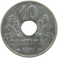 FRANCE 10 CENTIMES 1941  #c020 0433 - 10 Centimes