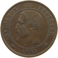 FRANCE 10 CENTIMES 1855 B Napoleon III. (1852-1870) #c041 0169 - 10 Centimes