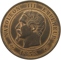 FRANCE 10 CENTIMES 1855 A Napoleon III. (1852-1870) #t058 0033 - 10 Centimes