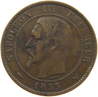 FRANCE 10 CENTIMES 1853 LILLE Napoleon III. (1852-1870) #t157 0515 - 10 Centimes