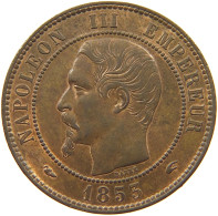 FRANCE 10 CENTIMES 1853 A Napoleon III. (1852-1870) #t112 1039 - 10 Centimes