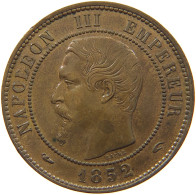 FRANCE 10 CENTIMES 1852 A Napoleon III. (1852-1870) #t161 0191 - 10 Centimes