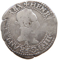 FRANCE 1/4 ECU 158. PARIS Henri III. (1574-1589) #t133 0017 - 1574-1589 Henri III