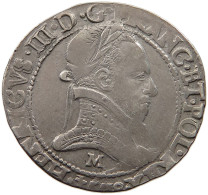 FRANCE 1/2 FRANC 1578 M Henri III. (1574-1589) RARE #t058 0301 - 1574-1589 Henri III