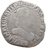 FRANCE 1/2 FRANC 1587 I Henri III. (1574-1589) #t133 0133 - 1574-1589 Henry III