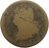 FRANCE 2 SOLS 1792 BB Louis XVI (1774-1793) #c052 0569 - 1791-1792 Verfassung 