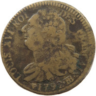 FRANCE 2 SOLS 1792 BB Louis XVI. (1774-1793) #t005 0337 - 1791-1792 Constitution