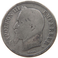FRANCE 2 FRANCS 1868 A Napoleon III. (1852-1870) #a033 0351 - 2 Francs