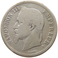 FRANCE 2 FRANCS 1866 A Napoleon III. (1852-1870) #s035 0137 - 2 Francs