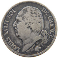 FRANCE 2 FRANCS 1818 A LOUIS XVIII. (1814, 1815-1824) #t114 0027 - 2 Francs