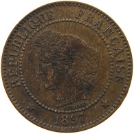 FRANCE 2 CENTIMES 1897 A  #c011 0201 - 2 Centimes