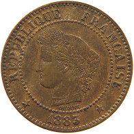 FRANCE 2 CENTIMES 1883 A  #t016 0105 - 2 Centimes