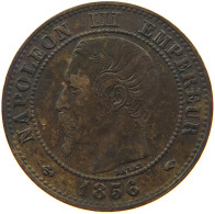 FRANCE 2 CENTIMES 1856 A Napoleon III. (1852-1870) #c083 0371 - 2 Centimes