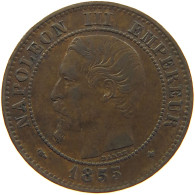 FRANCE 2 CENTIMES 1855 BB Napoleon III. (1852-1870) #c063 0053 - 2 Centimes